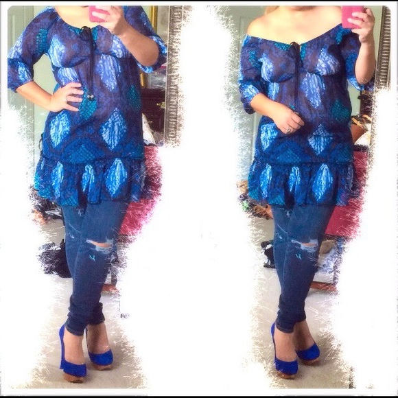 CANDIE’S SHEER DRESS/TUNIC - Picture 6 of 8